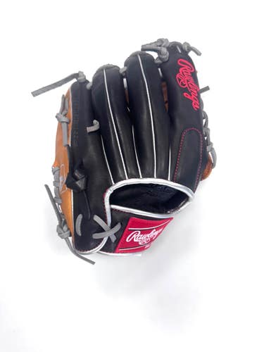 Used Rawlings R9 BB/SB Glove RH Throw Black 11 1/2" 11860-S000316947