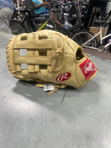 Used Rawlings GG ELITE BB/SB Glove LH Throw Tan 12" 11337-S000498663