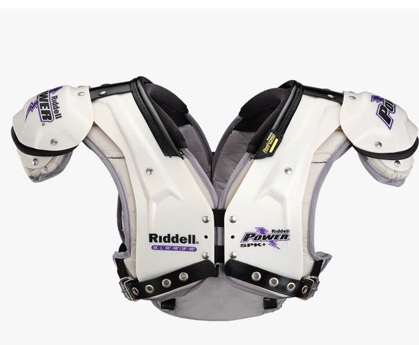 Medium Adult Riddell Power SPK Shoulder Pads (Used)