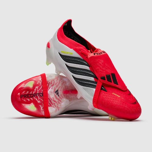 Adidas Predator Elite FG Cleats ‘Lucid Red Black White’ Men’s JS0433 Size 13 New