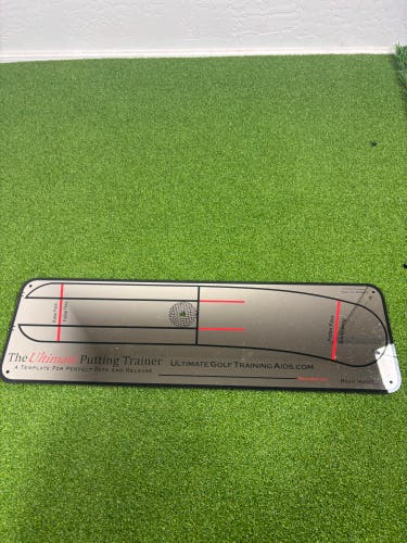 Ultimate Putting Trainer Mirror Right Handed Golf Stroke Alignment Aid IBMRH12