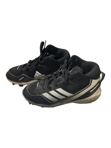 Used Adidas ICON 7 MID BB/SB Cleats Black Junior 01 11847-S000039457