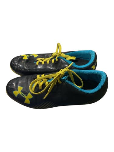Used Under Armour Soccer Cleats Black Junior 03 11847-S000039455