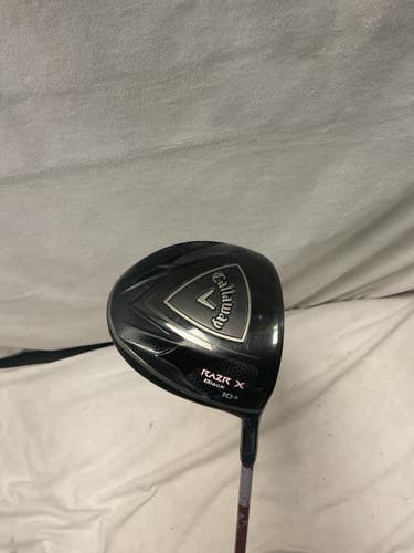 Used Callaway RAZR X BLACK Mens Driver RH 10.5 Degree 11490-S000278183