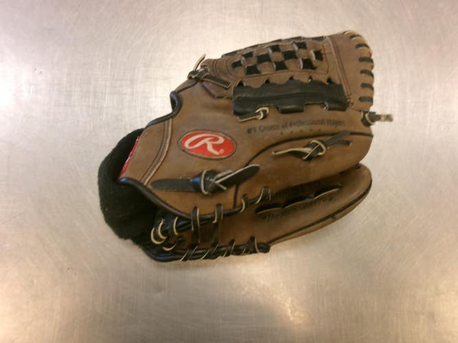 Used Rawlings MILLENNIUM SERIES BB/SB Glove RH Throw Brown 11 1/2" 11339-S000207658