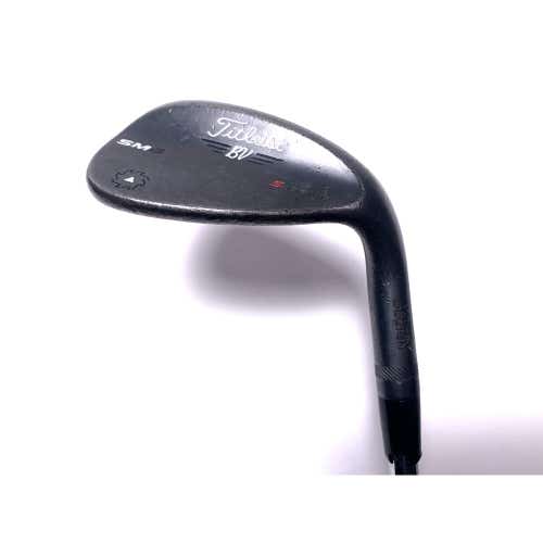 Titleist Vokey SM6 Jet Black Sand Wedge SW 56* 10 Bounce S-Grind SM6 Wedge RH