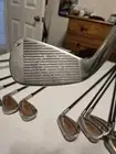 Men's TaylorMade BURNER OVERSIZE Right Handed Iron Set Regular Flex Graphite Shaft (Used)
