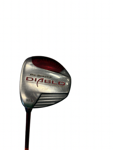 Used Callaway BIG BERTHA DIABLO   3WD Mens Fairway Wood LH 3 Wood 11682-S000140580