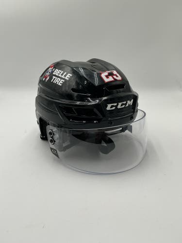 Chicago Blackhawks Medium CCM Resistance Helmet Pro Stock Kurashev (Used)