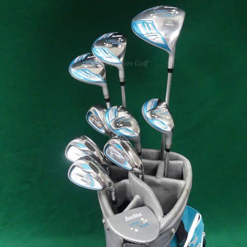 Lady Tour Edge Lady Edge 2020 Turquoise Full Set Complete Set w/ Stand Bag