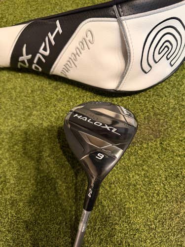 Cleveland Halo XL 9 24* Fairway Wood, Ascent Senior Flex, RH