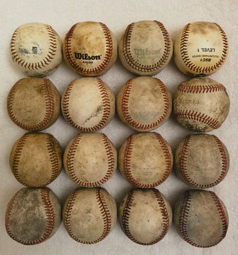 Baseballs 16 Pack (Used)