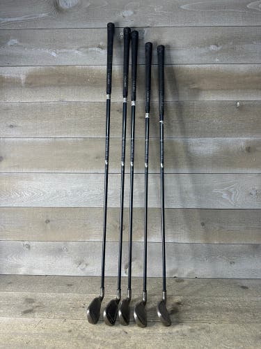 Callaway Hawk Eye VFT Irons 3 4 5 8 9 Graphite System 75 Stiff Flex RH