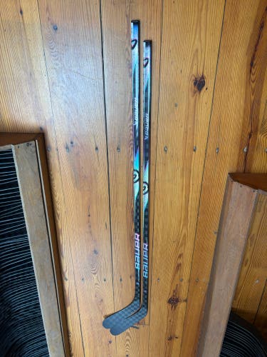 2-PACK Senior Bauer Proto2 Right Handed Hockey Stick P92 77 Flex Pro Stock (New)