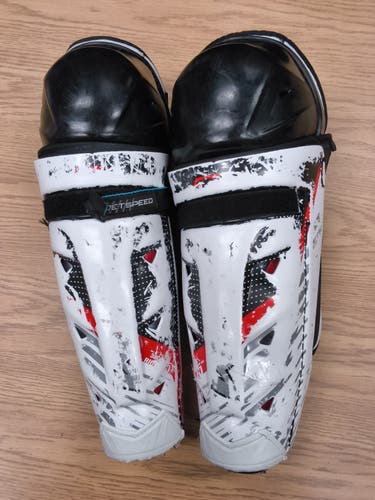 Senior CCM JetSpeed FT6 Pro 16" Shin Pads Pro Stock (Used)