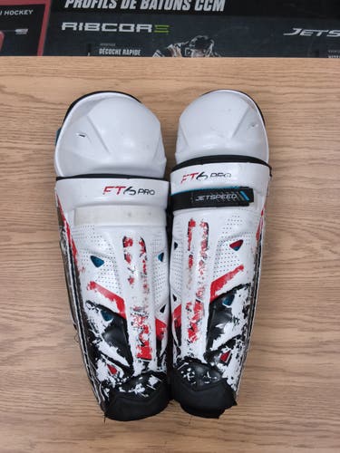 Senior CCM JetSpeed FT6 Pro 16" Shin Pads Pro Stock
