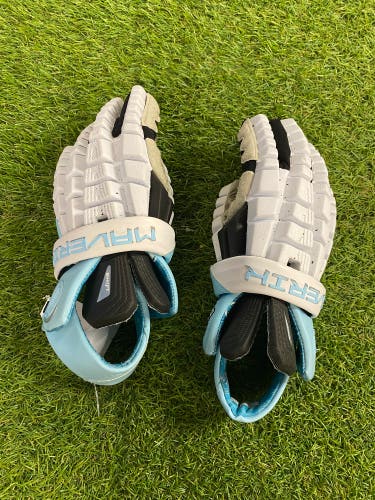 Blue Small Maverik Shift Lacrosse Gloves (Used)