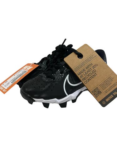 Used Nike ALPHA HUARACHE 4 KEYSTONE BB/SB Cleats Black Youth 11.0 11692-S000158399