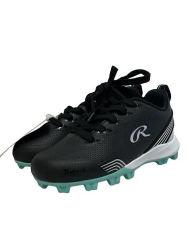 Used Rawlings SWITCHBACK LOW BB/SB Cleats Black Youth 11.0 11692-S000158403
