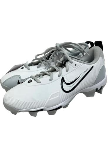 Used Nike FORCE TROUT KEYSTONE BB/SB Cleats White Junior 05.5 11692-S000158408