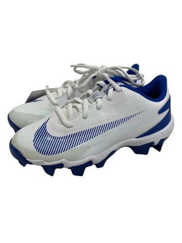 Used Nike DIAMOND CLUTCH BB/SB Cleats White And Royal Blue Junior 02 11692-S000158456
