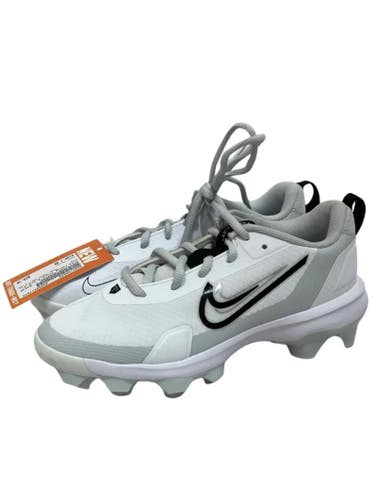 Used Nike FORCE TROUT 9 PRO BB/SB Cleats White Junior 05 11692-S000158460