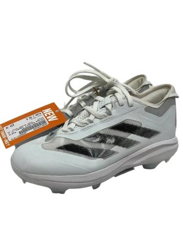 Used Adidas ADIZERO IMPACT TPU BB/SB Cleats White Junior 02.5 11692-S000158468