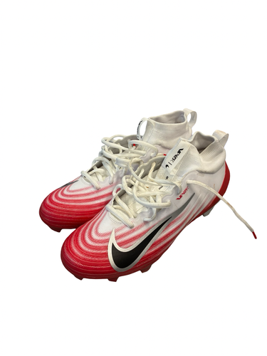 Used Nike Adult FB Cleats White Senior 9 11682-S000138277