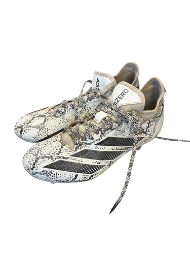 Used Adidas Adult FB Cleats White Senior 9.5 11682-S000138279