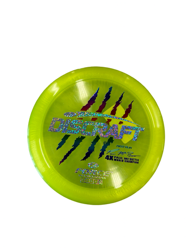 Used Discraft ESP FORCE Disc Golf Driver Yellow 11682-S000138336
