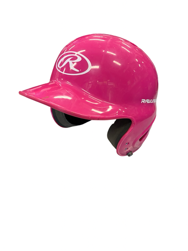 Used Rawlings HELMET Batting Helmet No Mask Pink XS/S 11682-S000137553