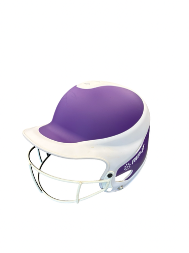 Used RIP-IT HELMET W/MASK Batting Helmet w/Mask Purple M/L 11682-S000137555