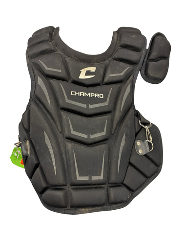 Used Champro CHAMPRO CHEST PROTECTOR Catchers Chest Protector Black Junior 11682-S000140295