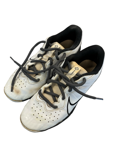 Used Nike DIAMOND 4 BB/SB Cleats White Junior 04 11682-S000140269