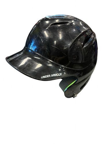 Used Under Armour BASEBALL HELMET Batting Helmet No Mask Black XS/S 11682-S000140406
