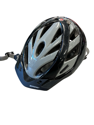 Used Schwinn ADJ HELMET Bike Helmet Black One Size 11682-S000140405