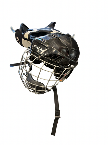 Used CCM 50 Helmet Cage Combo Black XS 11682-S000140416