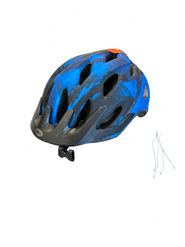 Used Bell ADJ HELMET Bike Helmet Royal Blue MD 11682-S000140429