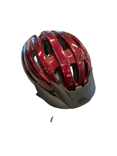 Used Bell ADJ HELMET Bike Helmet Maroon LG 11682-S000140430