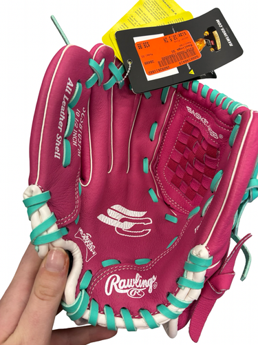 Used Rawlings SC BB/SB Glove LH Throw Pink 10 1/2" 11682-S000140419