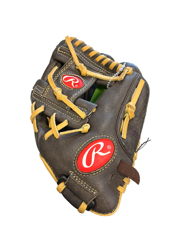 Used Rawlings HIGHLIGHT BB/SB Glove RH Throw Brown 10 1/2" 11682-S000140496