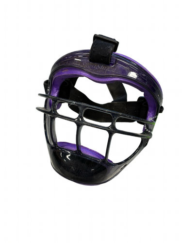 Used SPORTSHIELD BB/SB Fielders Mask Purple MD 11682-S000138679
