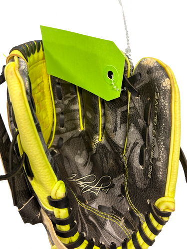 Used ORTIZ34 BB/SB Glove RH Throw Yellow 9" 11682-S000138684