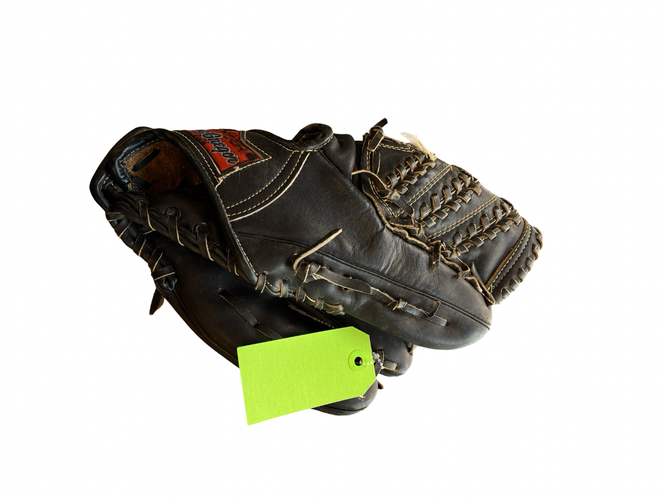 Used MacGregor MACGREGOR  HANDLASTED BB/SB Glove RH Throw Black 12" 11682-S000138745