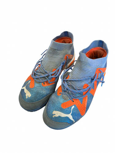 Used Puma Soccer Indoor Shoes Royal Blue Senior 7 11682-S000139131