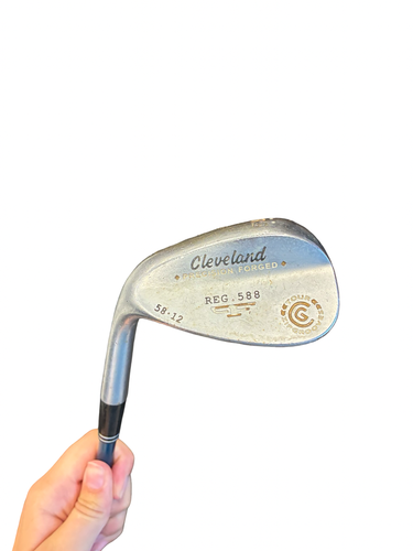 Used Cleveland REG 588 Golf Wedge Mens RH 58 Degree 11682-S000139254