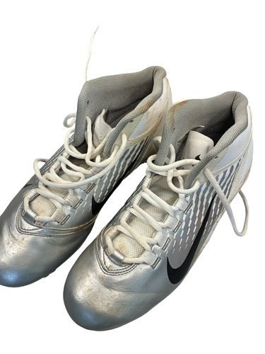 Used Nike LAX Cleats Mens White Senior 8 11682-S000139234