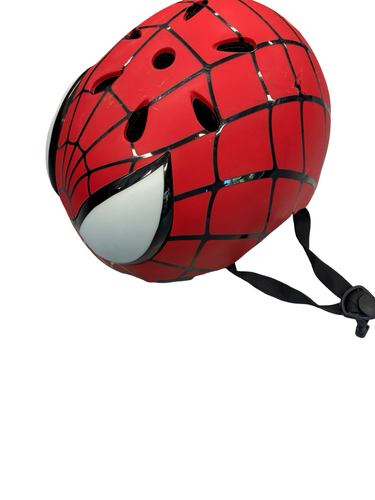 Used SPIDER MAN HELMET Bike Helmet Red SM 11682-S000139999