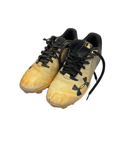 Used Under Armour BASEBALL CLEATS BB/SB Cleats Black Junior 01.5 11682-S000140045