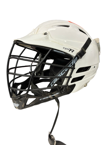 Used Cascade CPVR Lacrosse Helmet White S/M 11682-S000140060